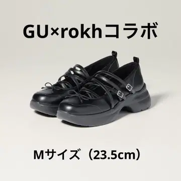 GU x rokh 메리제인 신발