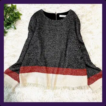 무료배송 ADORE 어도어 헤링본 컷오프 풀오버