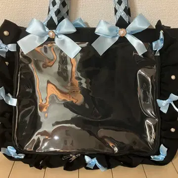 자카마트 A4 프릴 디자인 이타백 Black Limited 색스