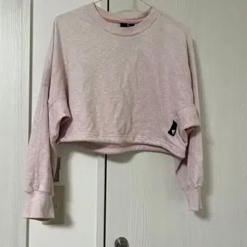 adidas 핑크 크롭 맨투맨