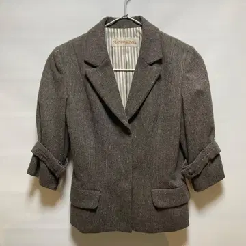 클리닝 완료 manianienna 트위드 자켓