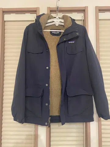 patagonia 플리스 안쪽 네이비 XS 마운틴 후드티
