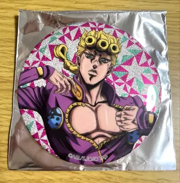 죠르노 글리터 캔뱃지 죠죠 월드