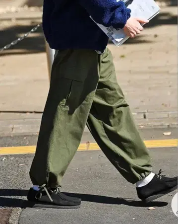 BONBON COUNTRYMOMENT 밀리터리 워크 팬츠