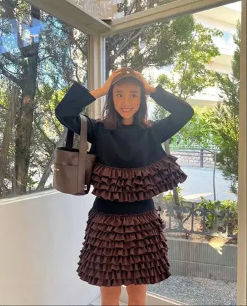 미사용 새상품 로지몬스터 pinecone skirt