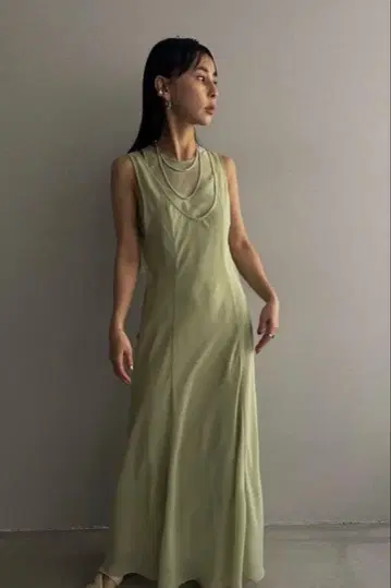 ameri vintage 쉬폰 레이어드 원피스