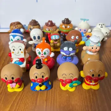 호빵맨 피규어 세트 19체 소프트 비닐