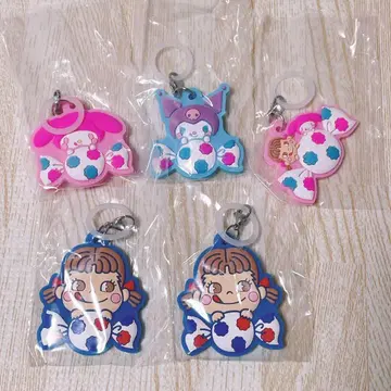 PEKO x 산리오 캐릭터즈 통통 메지루시 액세서리 5개 세트