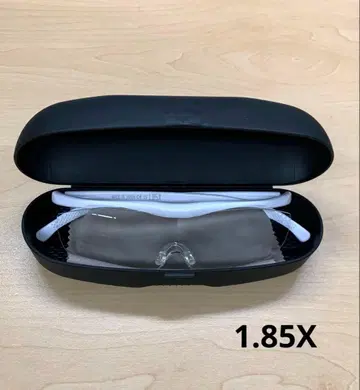 미사용 새상품 하즈키 루페 라지 1.85X 화이트