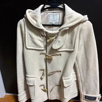 BEAUTY&YOUTH 아이보리 더플 코트 M