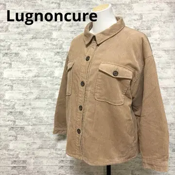 [Lugnoncure] 프리 베이지 코듀로이 자켓