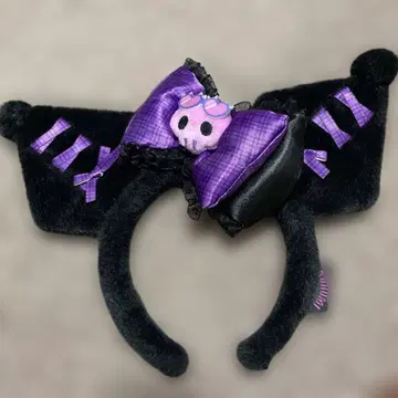 USJ 쿠로미 머리띠 블랙과 보라색