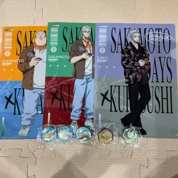 SAKAMOTO DAYS 쿠라스시 클리어 파일 배지 마그넷