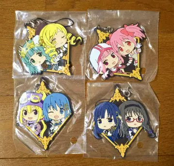 마기아 레코드 제일복권 러버 스트랩 마도카 이로하 호무라 사야카 외