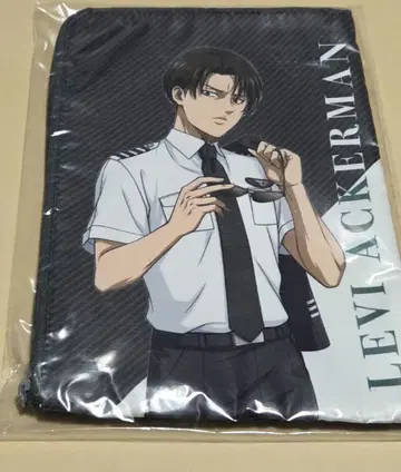 진격의 거인 리바이 스타 플라이어 플랫 파우치