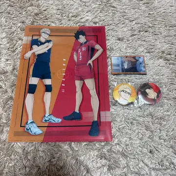 극장판 하이큐!! 쓰레기장의 결전 파일 캔뱃지 크리카