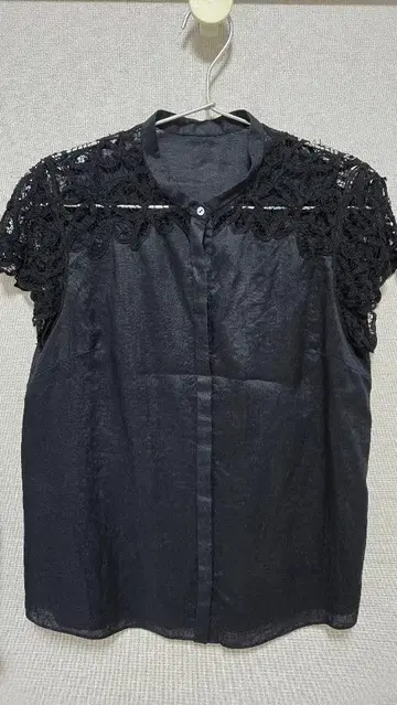 TOMORROWLAND collection 레이스 린넨 블라우스