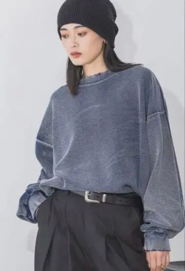 [ 새상품급 ] 핸드 블리치 크러쉬 풀오버