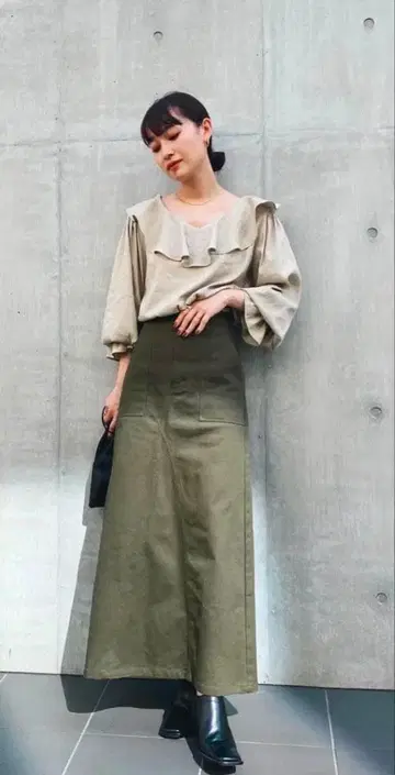 Hella REMAKE STYLE LONG SKIRT