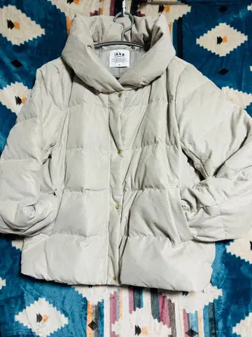 [ 미사용 새상품 ] ikka 다운 자켓 L 베이지