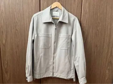 PUBLIC TOKYO 폴리 코듀로이 지퍼 블루종