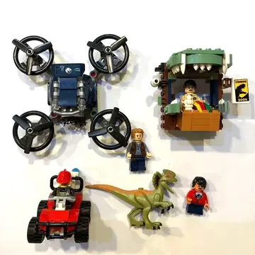 LEGO 쥬라기 월드 공룡 포획 세트 오웬 포함