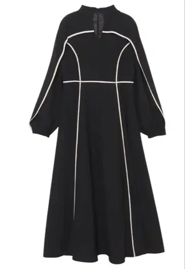 바이컬러 트리밍 디자인 원피스