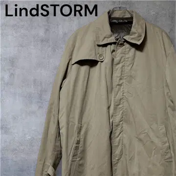 [ LindSTORM ] (3L) / 남성용 스텐카라 코트 오버 사이즈