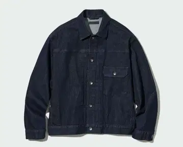 유니클로 1st 데님 자켓 L