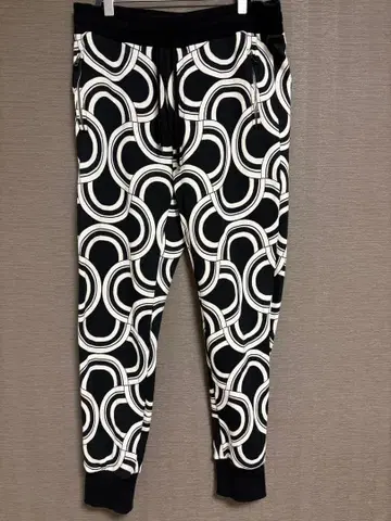 [레어] 돌체앤가바나 조거 팬츠 올 패턴 블랙 화이트 46 M 사이즈