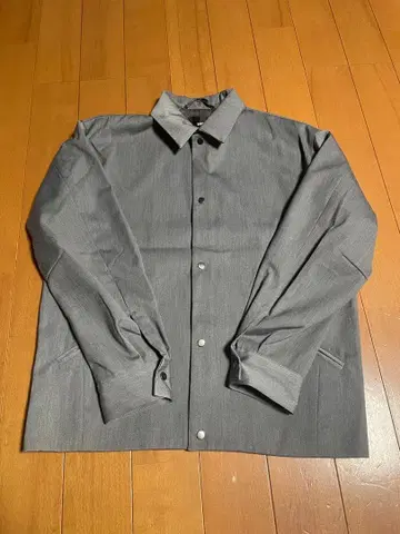 HARE 그레이 버튼 셔츠 자켓 M