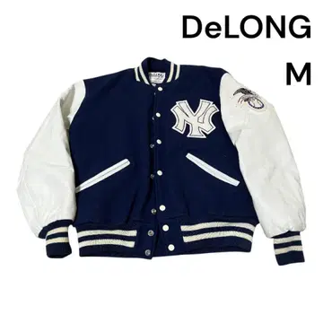 빈티지 DeLONG 뉴욕 양키스 바시티 자켓 M