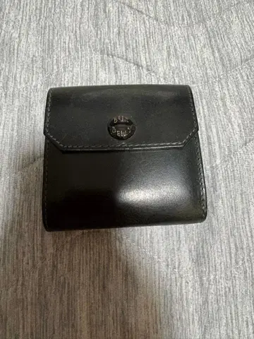 가죽 접이식 지갑 카모플라쥬 그린