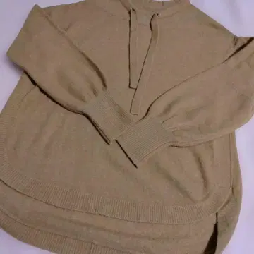 잉게보그/핑크하우스 오렌지 하이넥 니트 긴팔