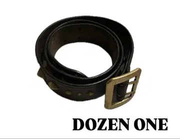 DOZEN ONE 스컬 스터드 벨트