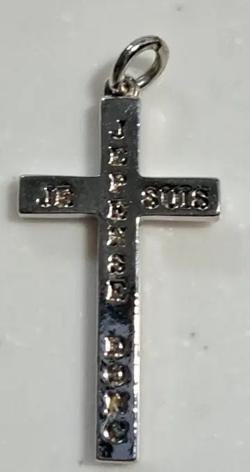 (레어) JE SUIS 십자가 펜던트 탑 남녀 공용