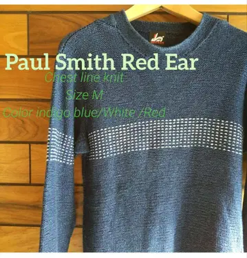 폴스미스 레드 이어 니트 사이즈 M