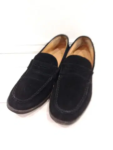 SHIPS 발수 스웨이드 코인 로퍼