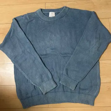 PASTEL d'Occitanie 니트 스웨터 사이즈 3 새틴 블루
