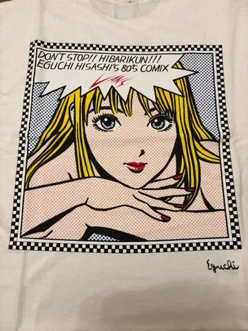 미사용 새상품 VANS 에구치 요시토시 콜라보T셔츠 은행나무BOYZ