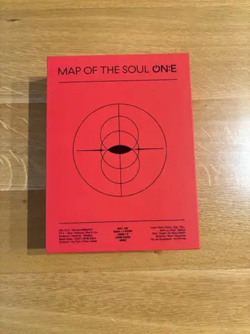 BTS MAP OF THE SOUL ON:E DVD