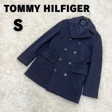 [ 고품질 ] TOMMY HILFIGER 다크 네이비 피코트 S