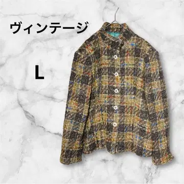 빈티지 여성용 가을/겨울 레트로 자켓 L 사이즈