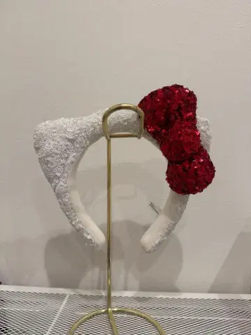 헬로키티 스팽글 머리띠 USJ 한정판