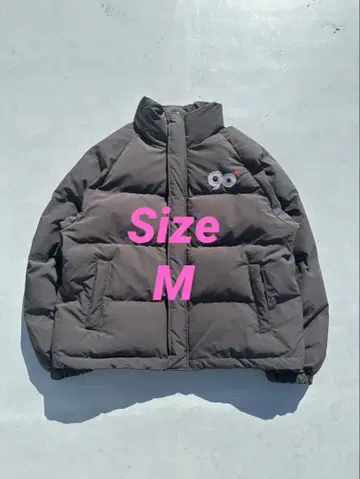 9090 90 Logo Rich Puffer Jacket