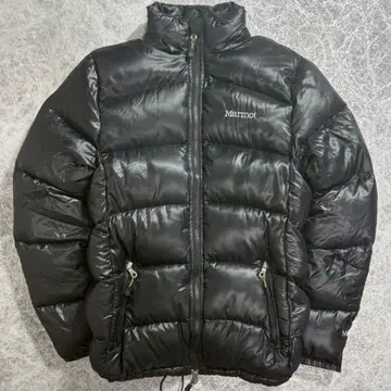 마모트 M-3 다운 자켓 L 블랙 드로 코드 고품질 다운