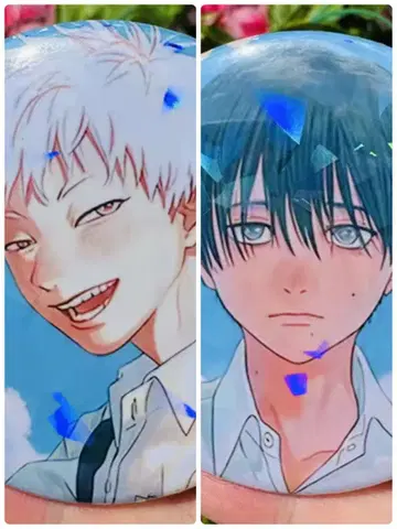 빛이 죽은 여름 캔뱃지 2개 세트