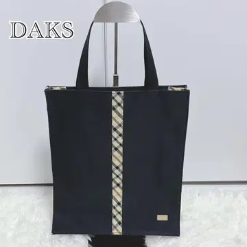 DAKS 닥스 토트백 블랙 컬러 체크