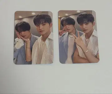 마크 해찬 유닛 트레이딩 카드 2장 세트