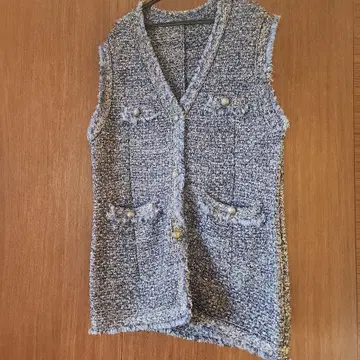 더마 컬렉션 니트 베스트 네이비 계열 9호